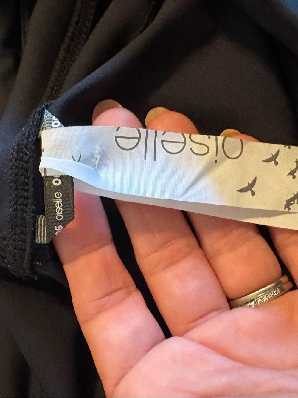 Oiselle Black Biker Shorts S Compression Athletic Running Shorts (0872) - Picture 4 of 6